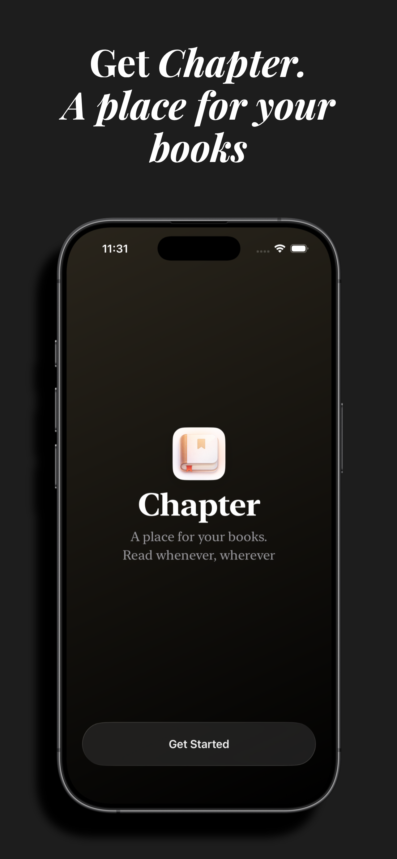 Chapter app screenshot 1
