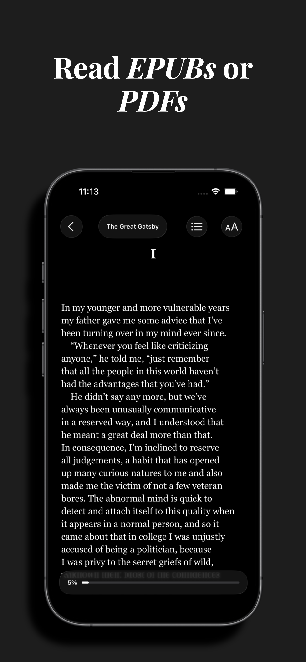 Chapter app screenshot 3